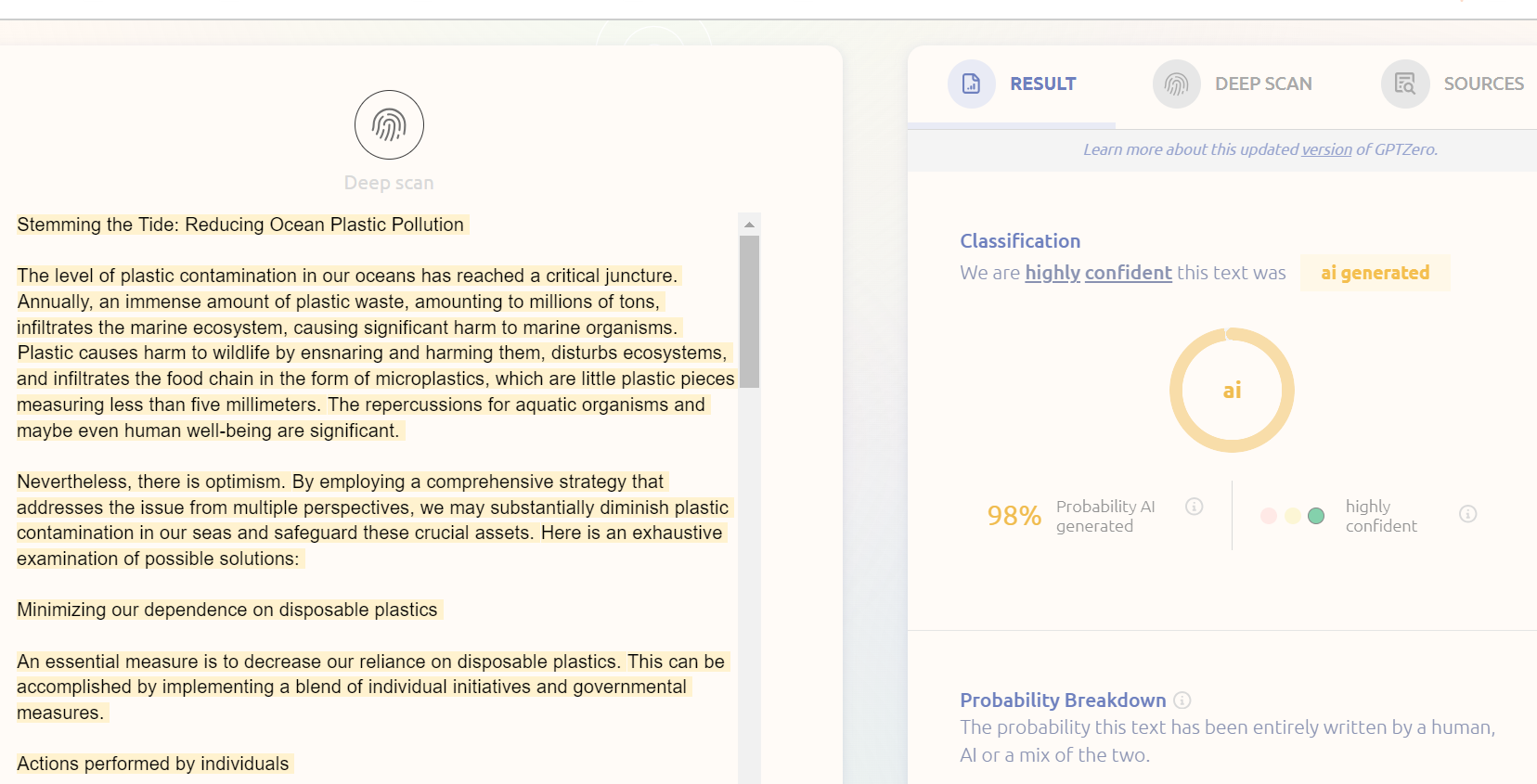 Can GPTzero Detect Quillbot In Academic Mode?