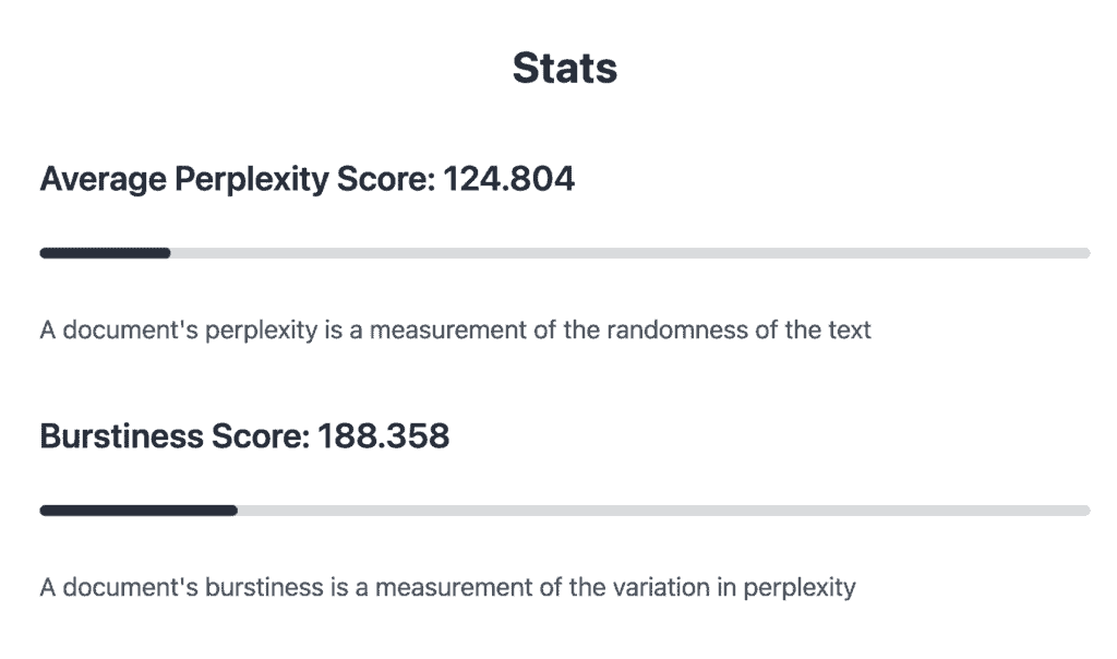 How GPTZero detect AI Writing