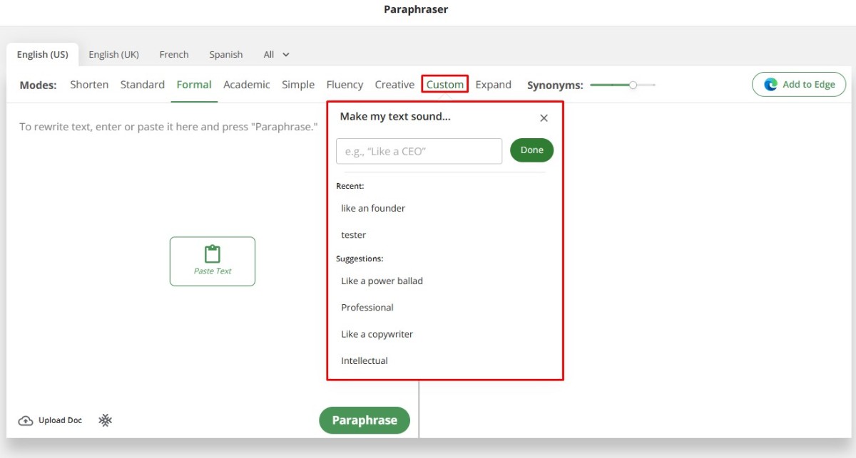 how to beat ai detector example