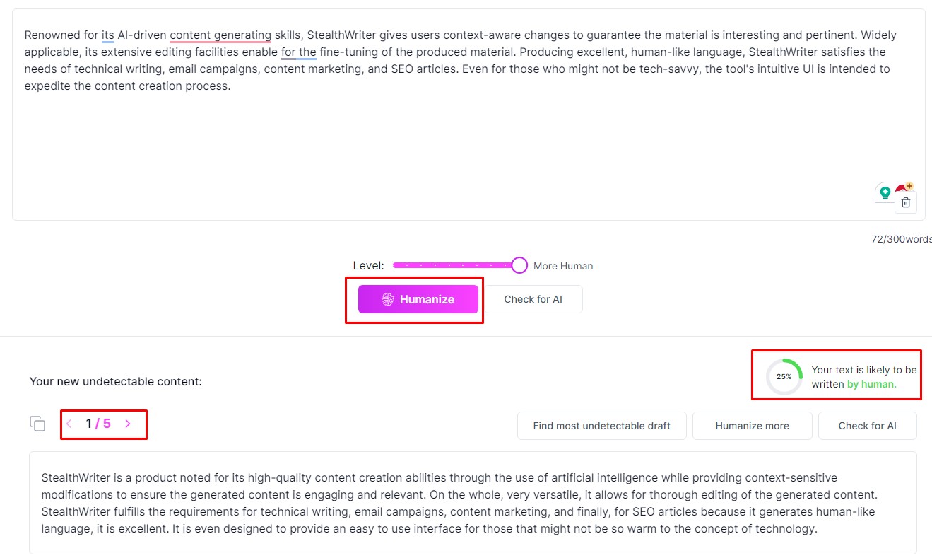 Stealth Writer Humanize Ai Content