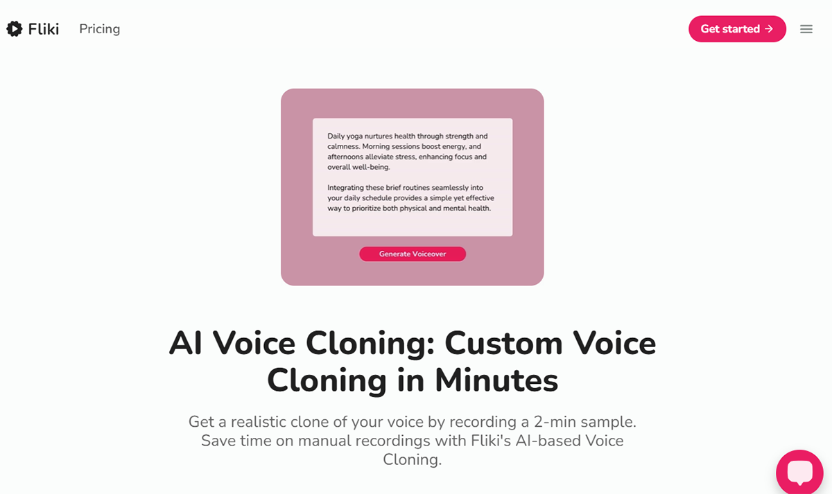 Using Fliki To Generate Human-like Voice Cloning