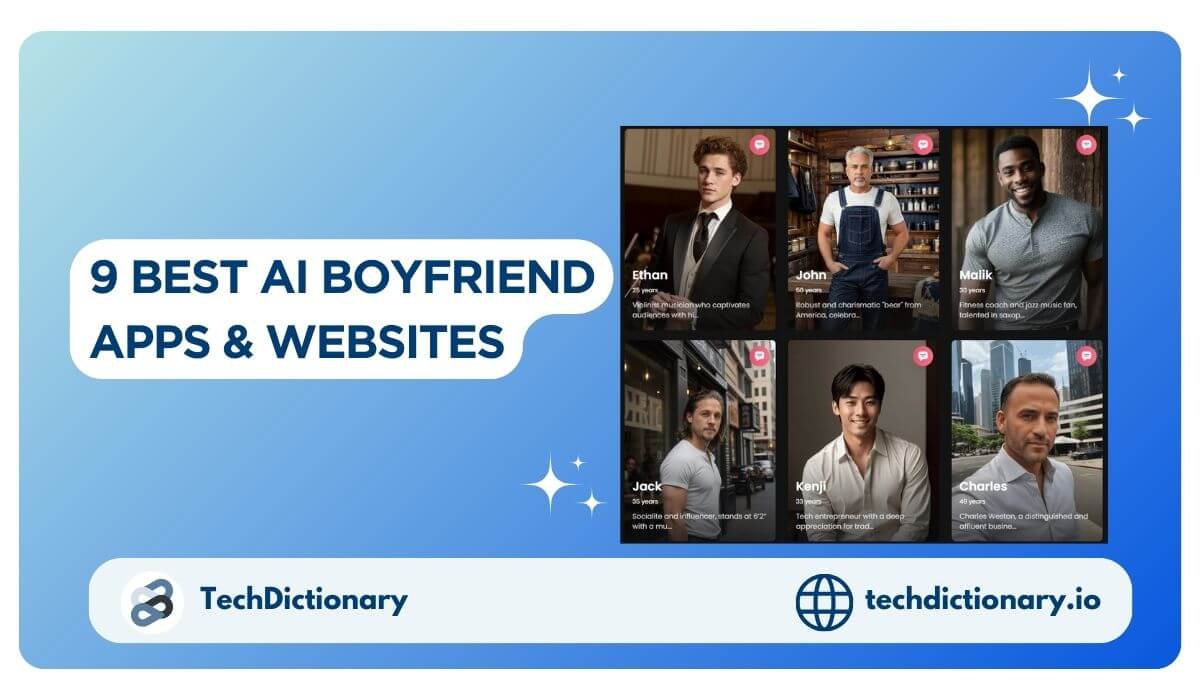 9 Best AI Boyfriend Apps in 2024 (Free & Paid)