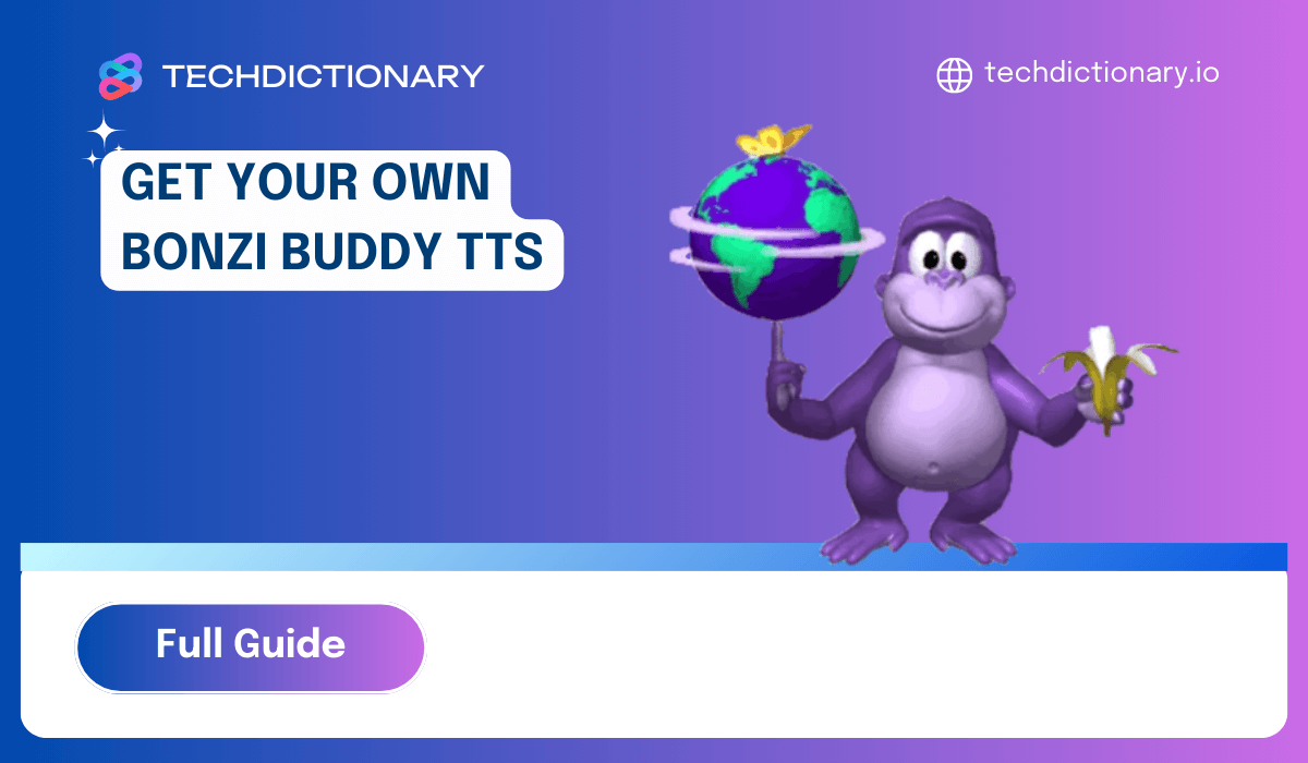 Get Your Own Bonzi Buddy TTS With Top 4 AI Voice Generators