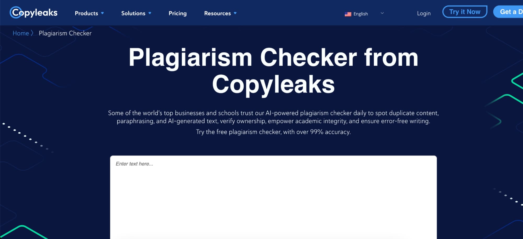 Copyleaks plagiarism checker