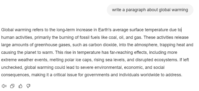 Paragraph From ChatGPT-4