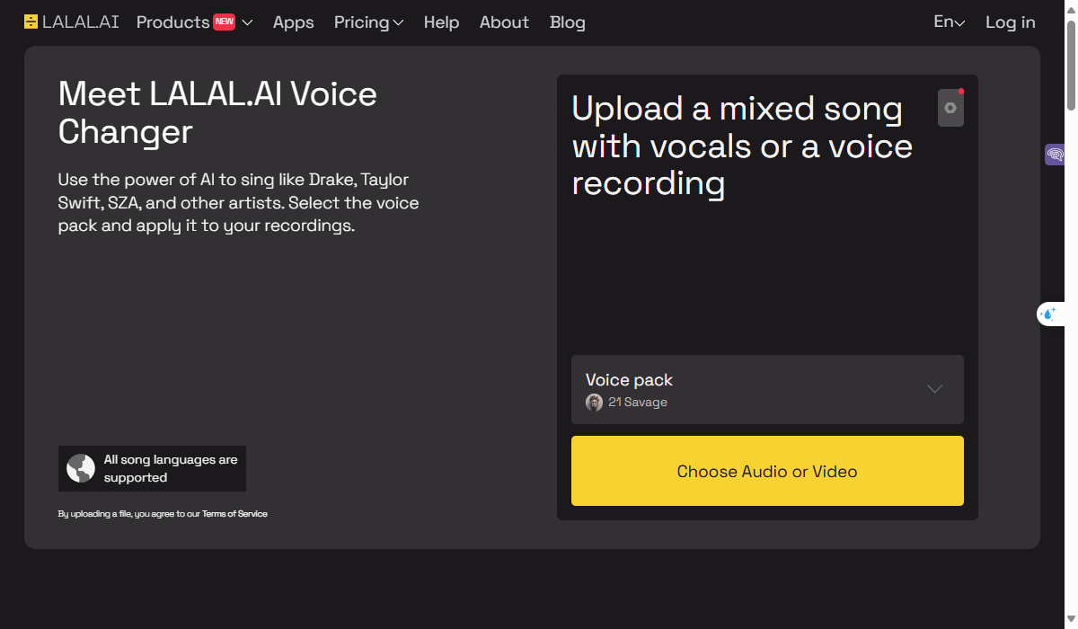 LALAL.AI -  Best AI Tools For Audio Editing