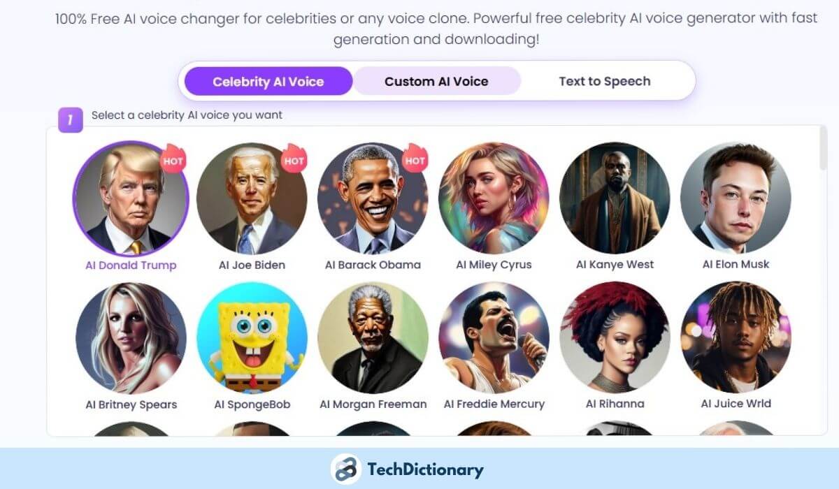 Vidnoz AI Voice Changer