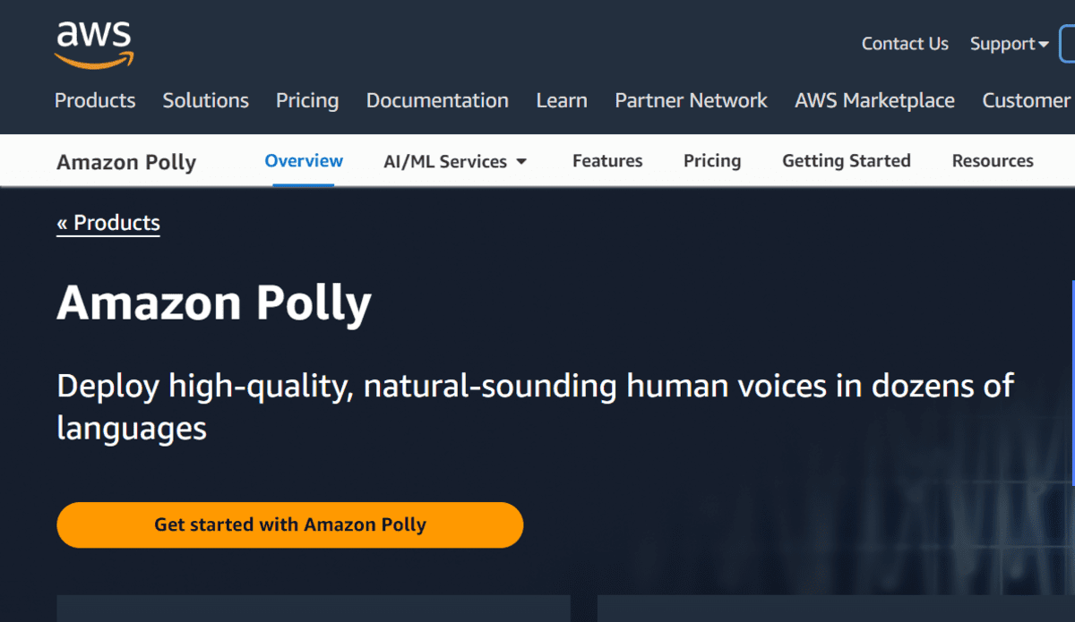 Amazon Polly TTS by Amazon Web Services