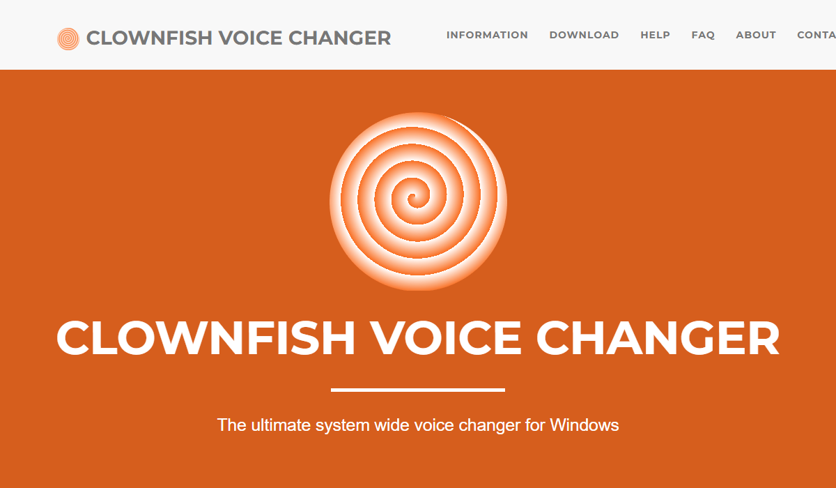 Clownfish Voice Changer - Best for simple voice changer for Discord