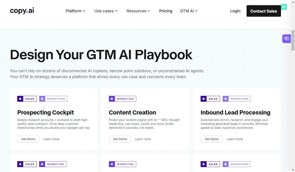 Copy.ai powers your content engine