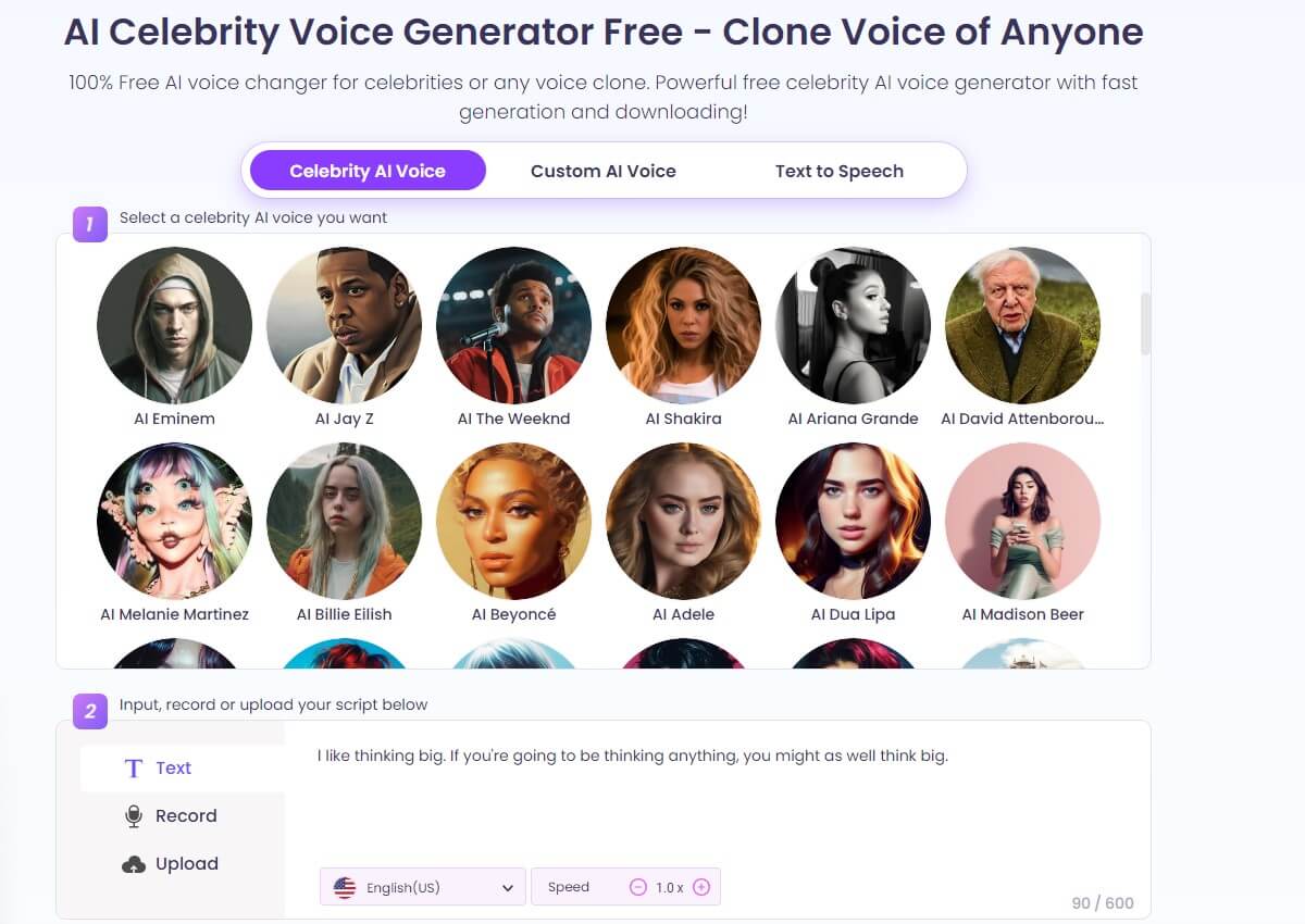 Vidnoz AI Voice Changer - #1 Free Ghostface Text to Speech Online Tool