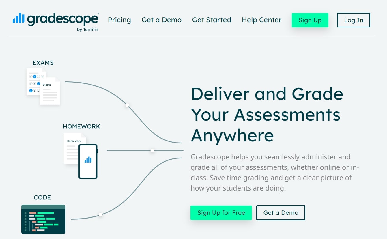 Gradescope Homepage