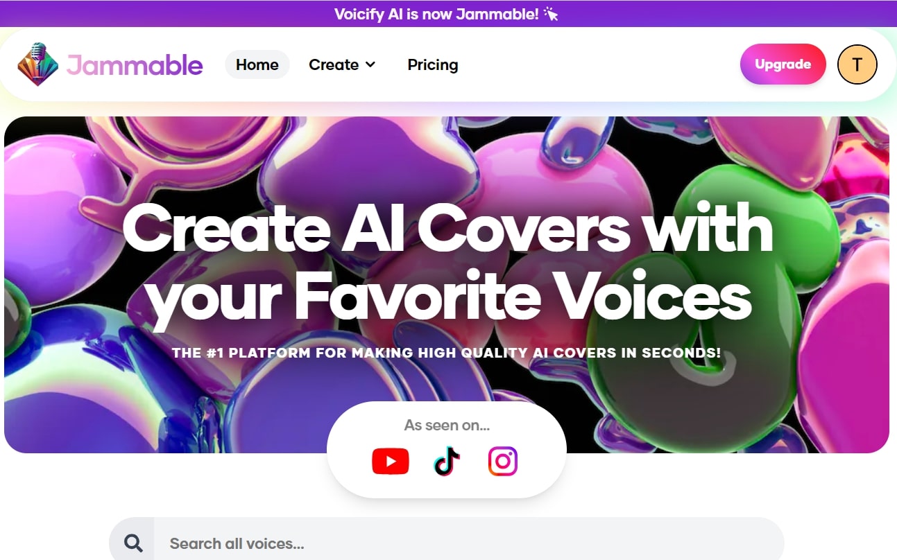 Jammable AI Voice