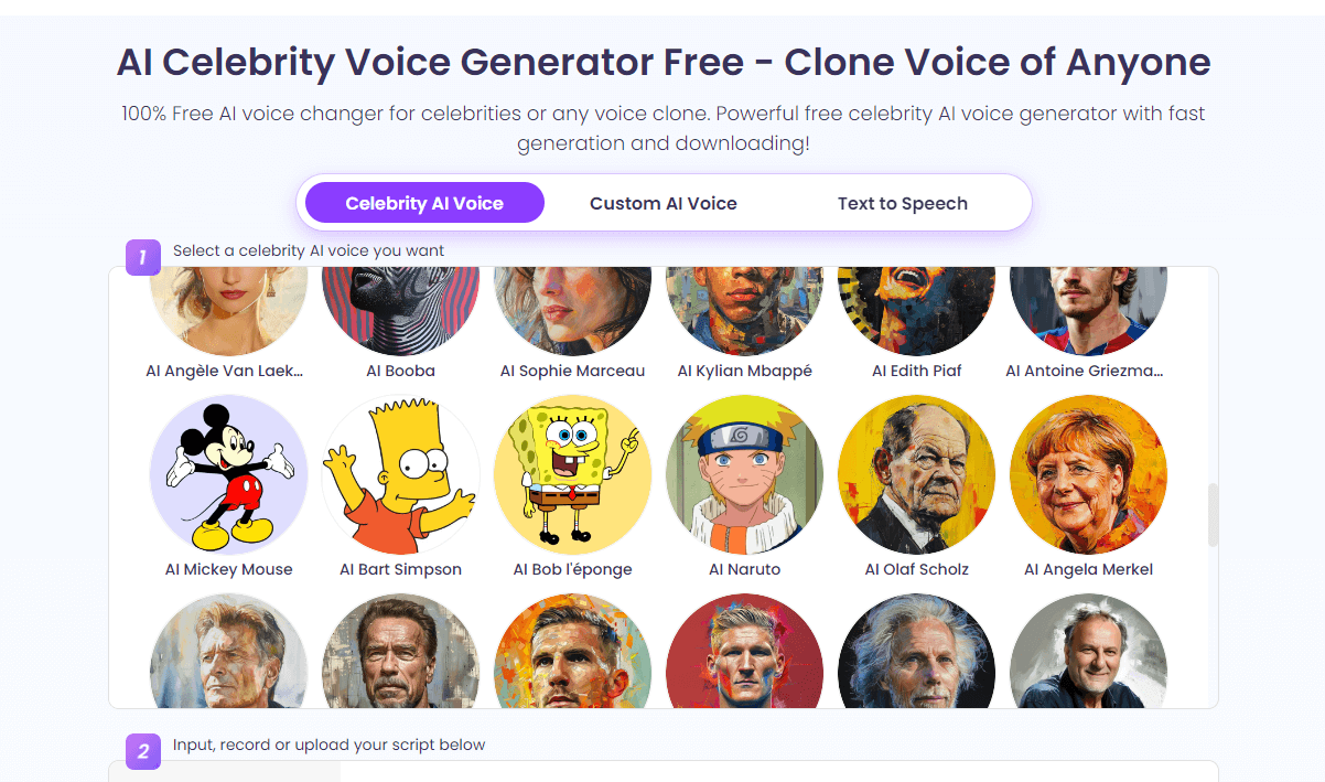 Vidnoz AI Voice Changer