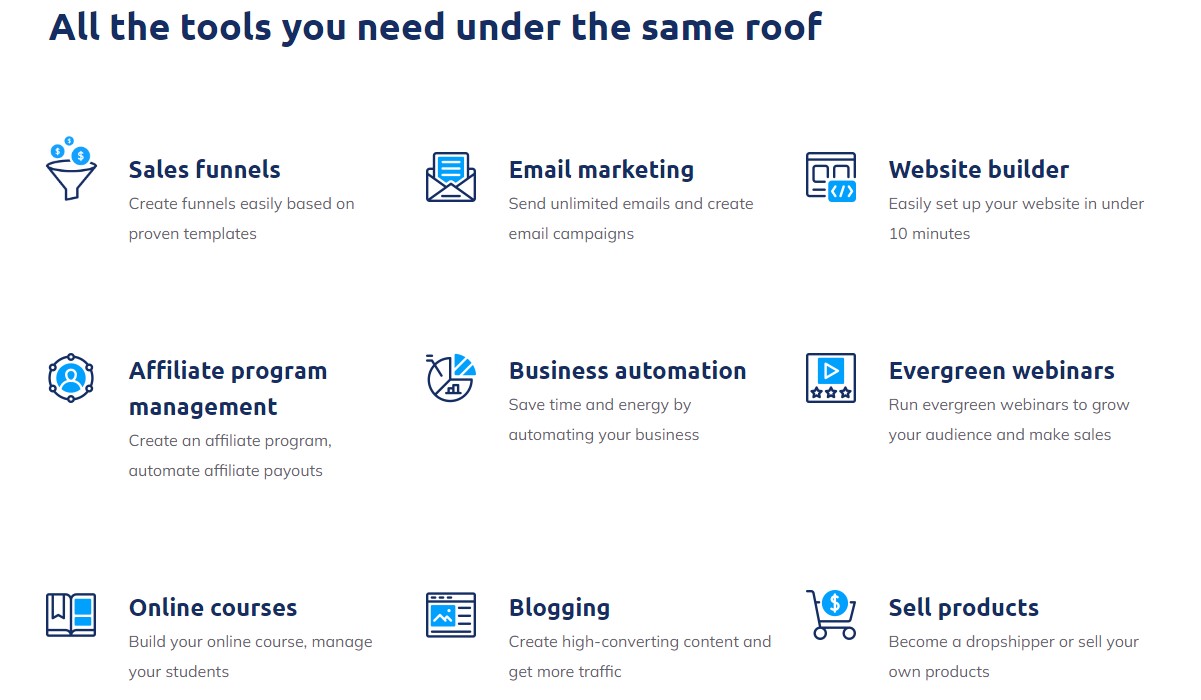 Systeme.io vs Builderall