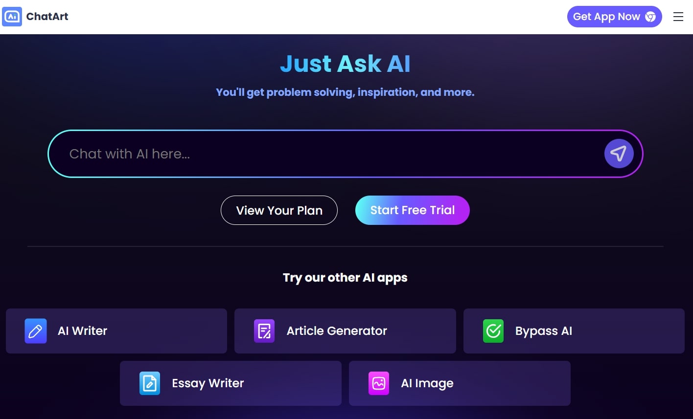 The All-in-one ChatArt AI Platform