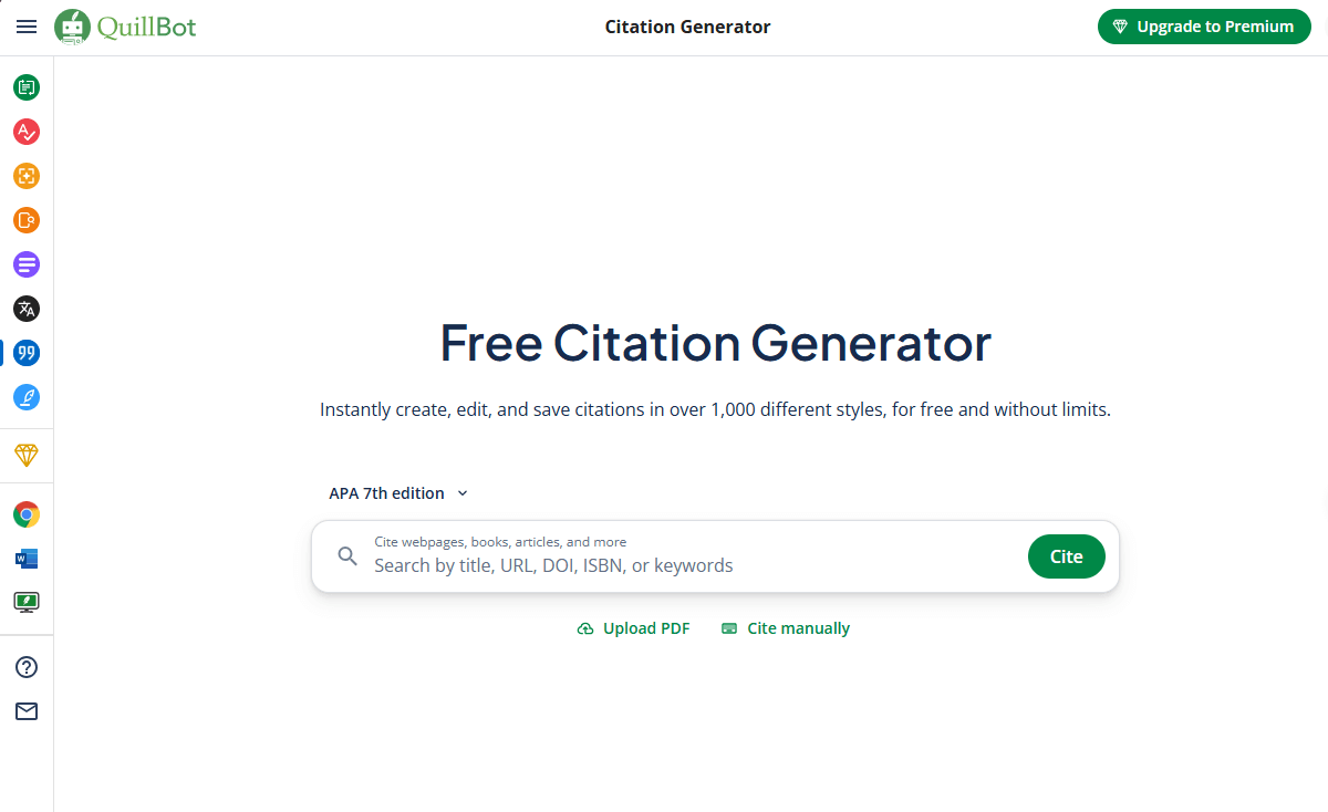 Using Ai Citation Genenator For Free