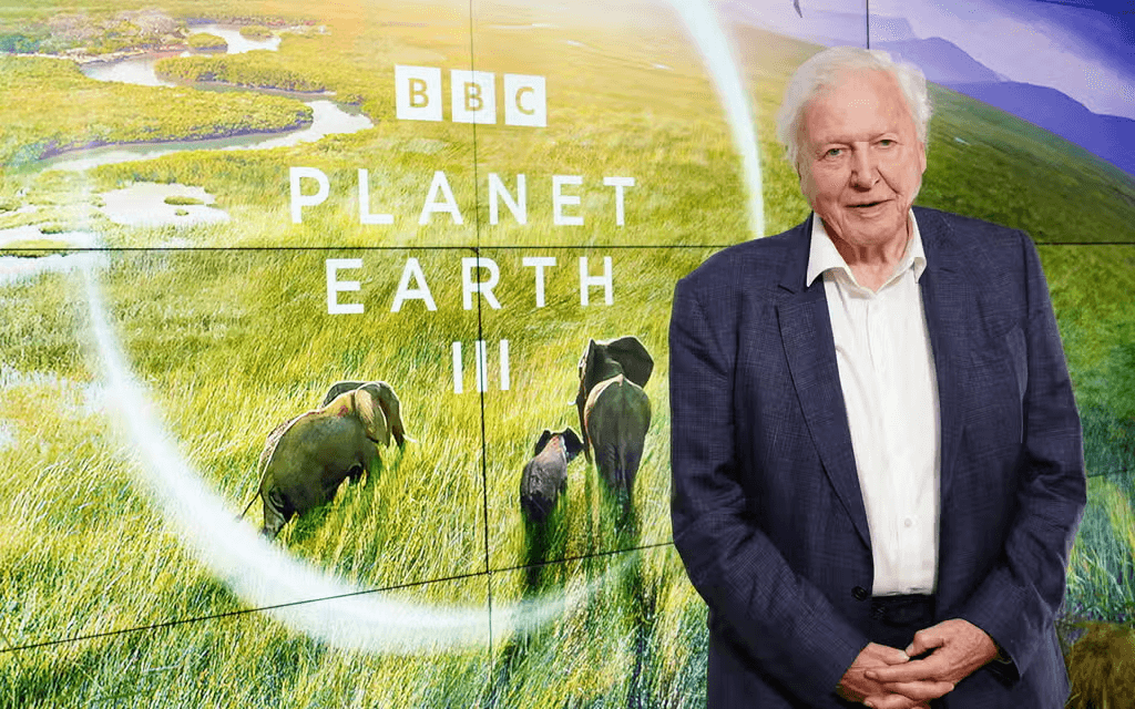 David Attenborough narrates the famous “Life On Earth” series