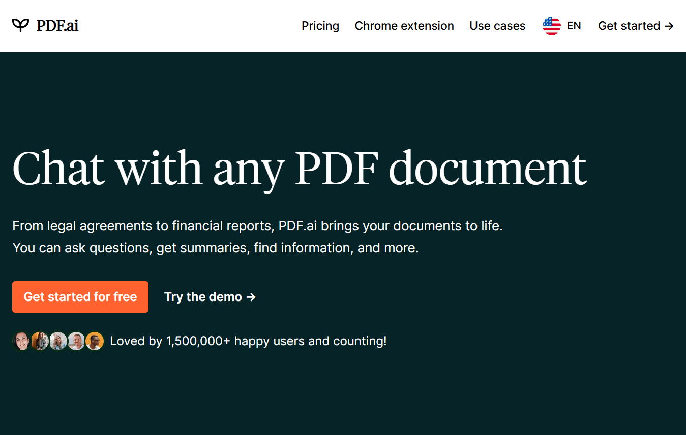 PDF.ai to Summarize Documents