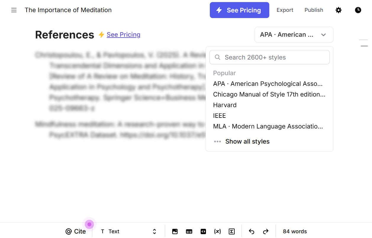 Paperpal vs Jenni AI’s Citation Feature