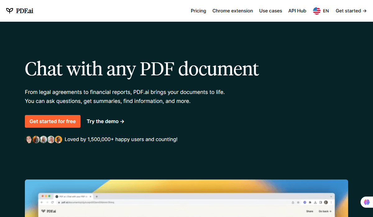 PDF.ai Homepage