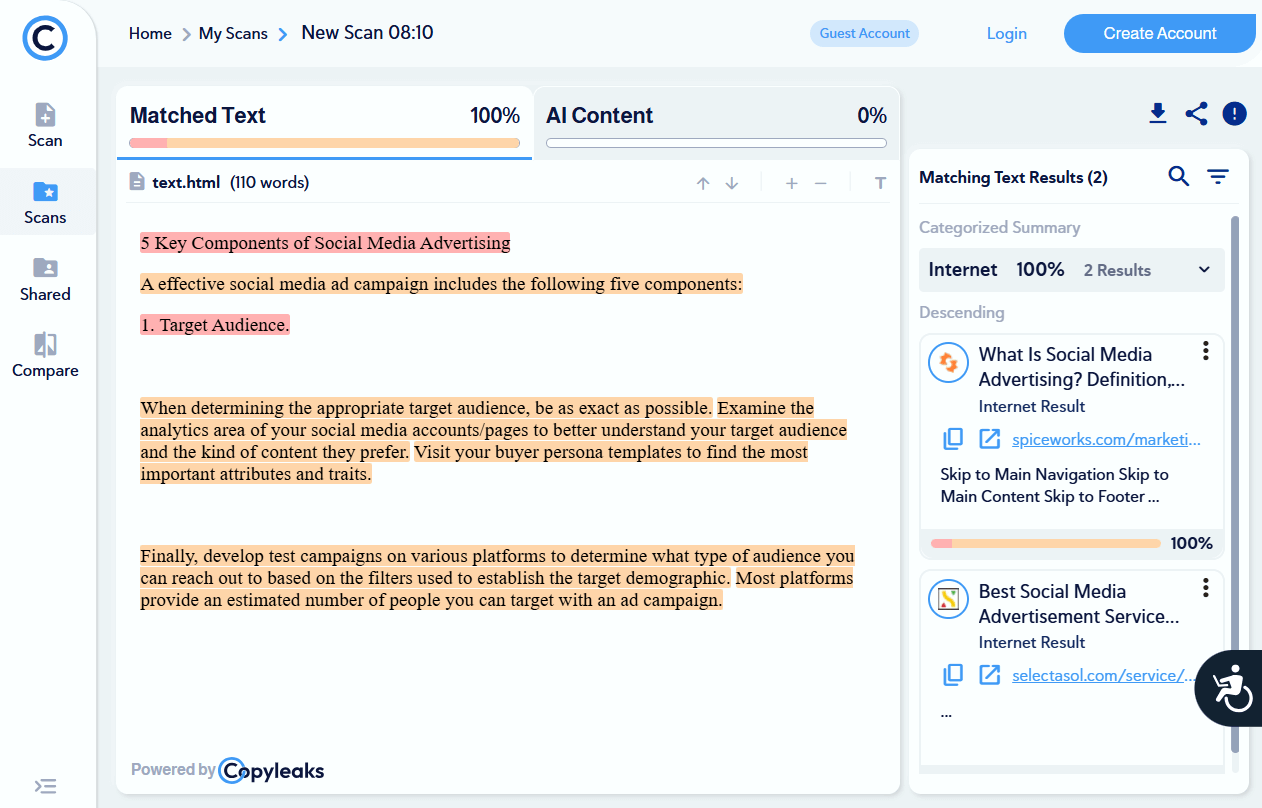 QuillBot-Rephrased Text Being Flagged by Copyleaks