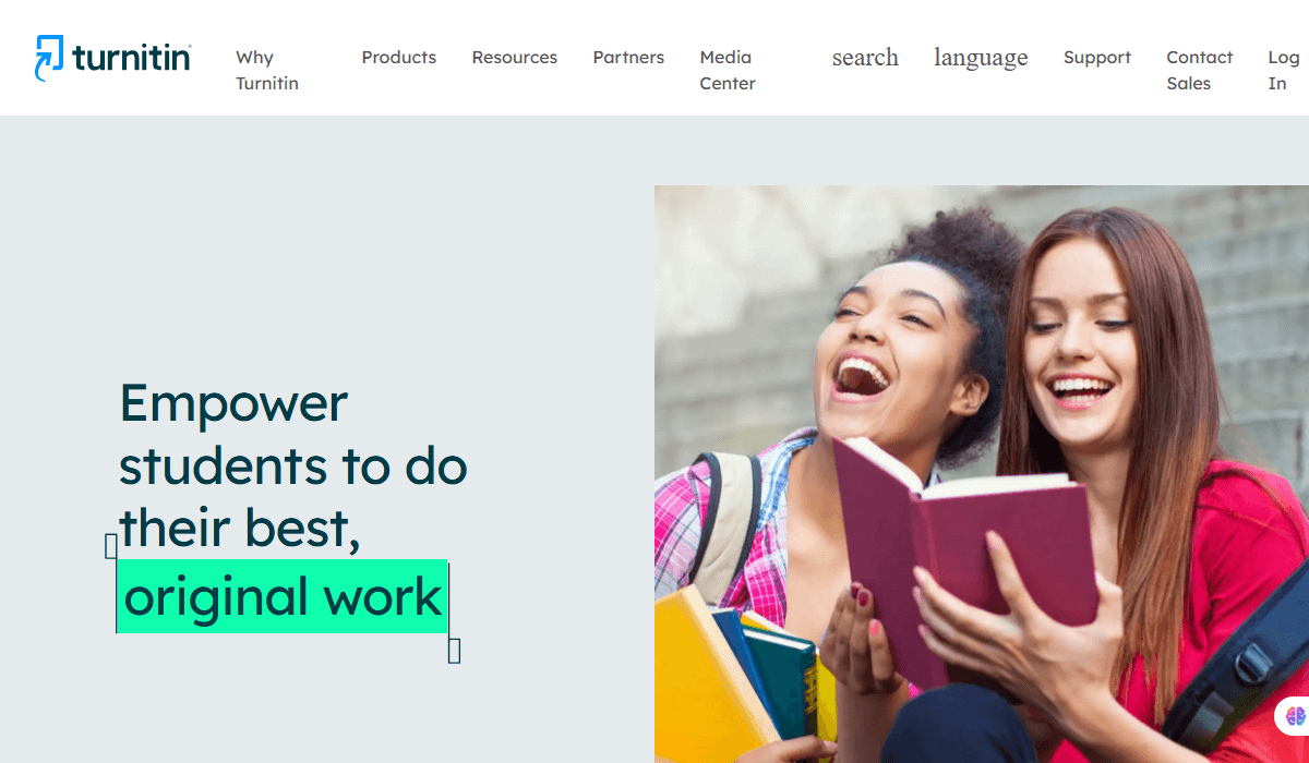 Turnitin’s AI Detection Tool Homepage