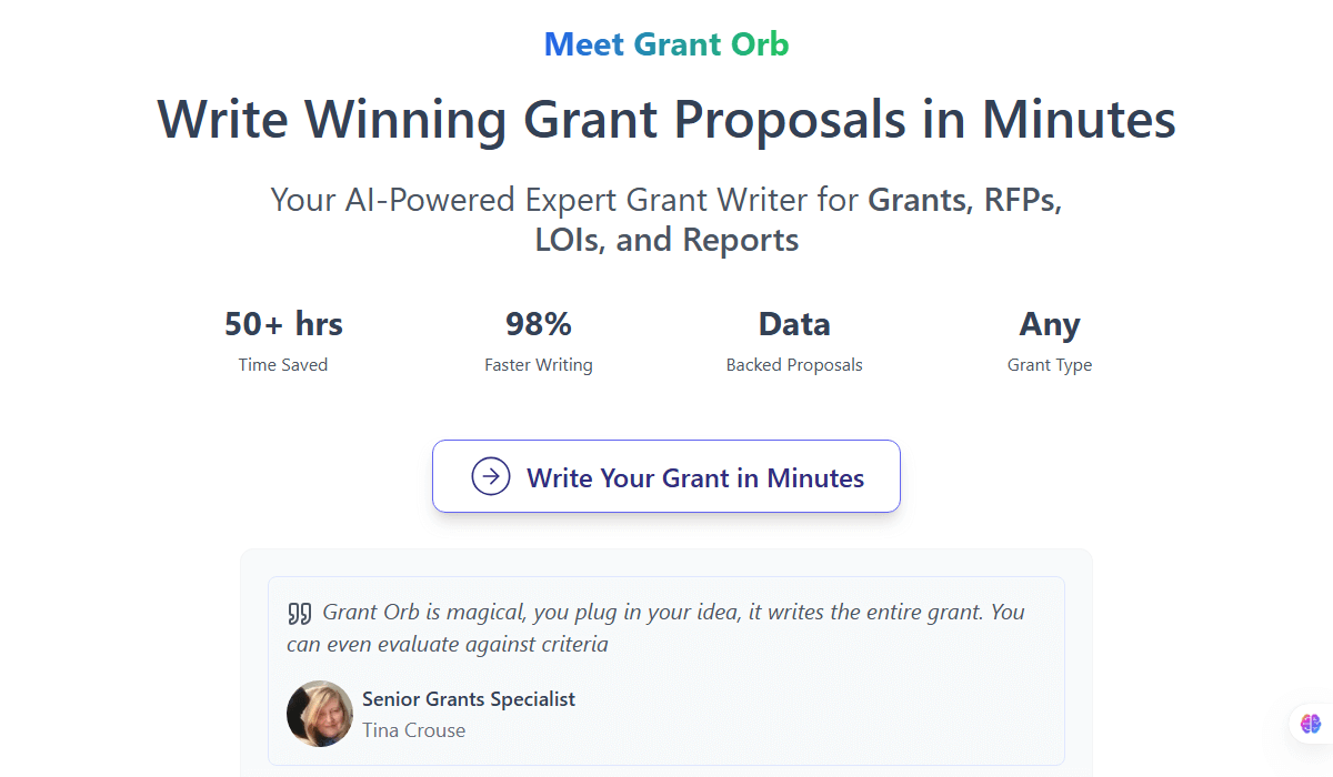 Grant Orb's homepage