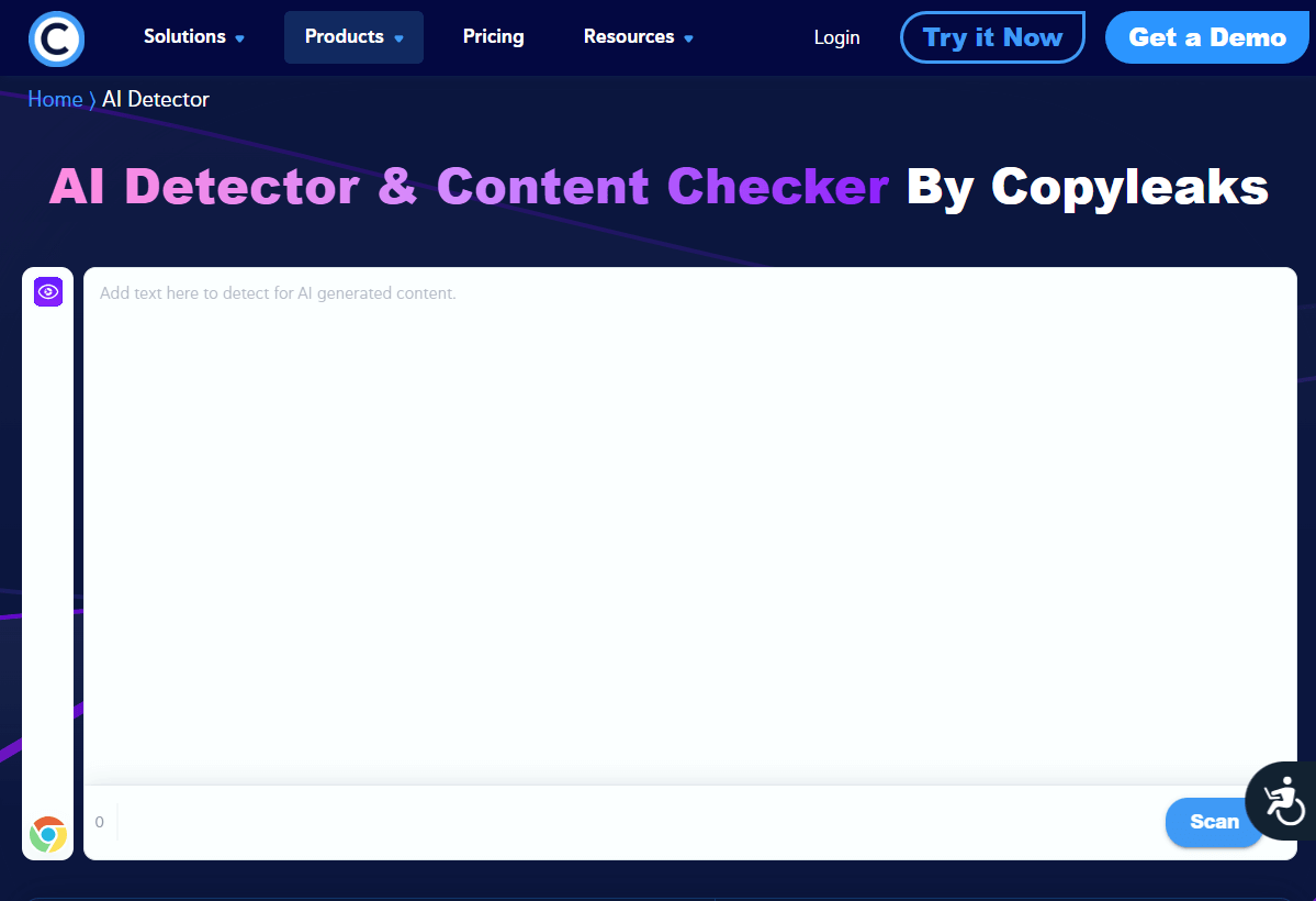 Copyleaks AI Review - AI Detection Feature