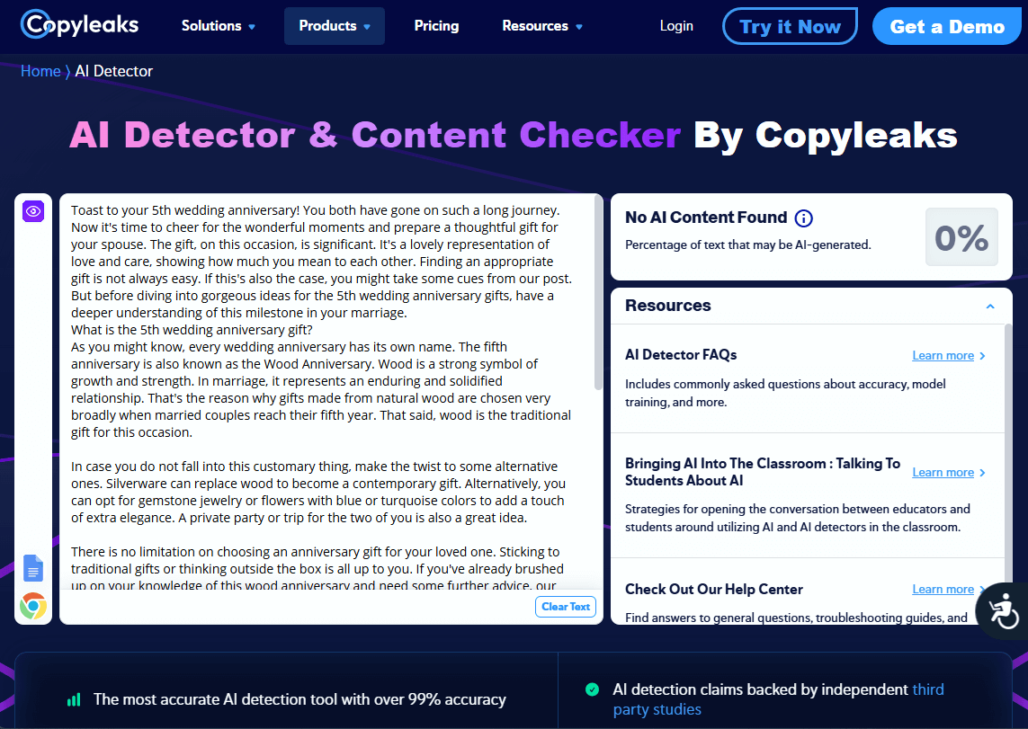 Grammar-Edited Text Could Bypass Copyleaks