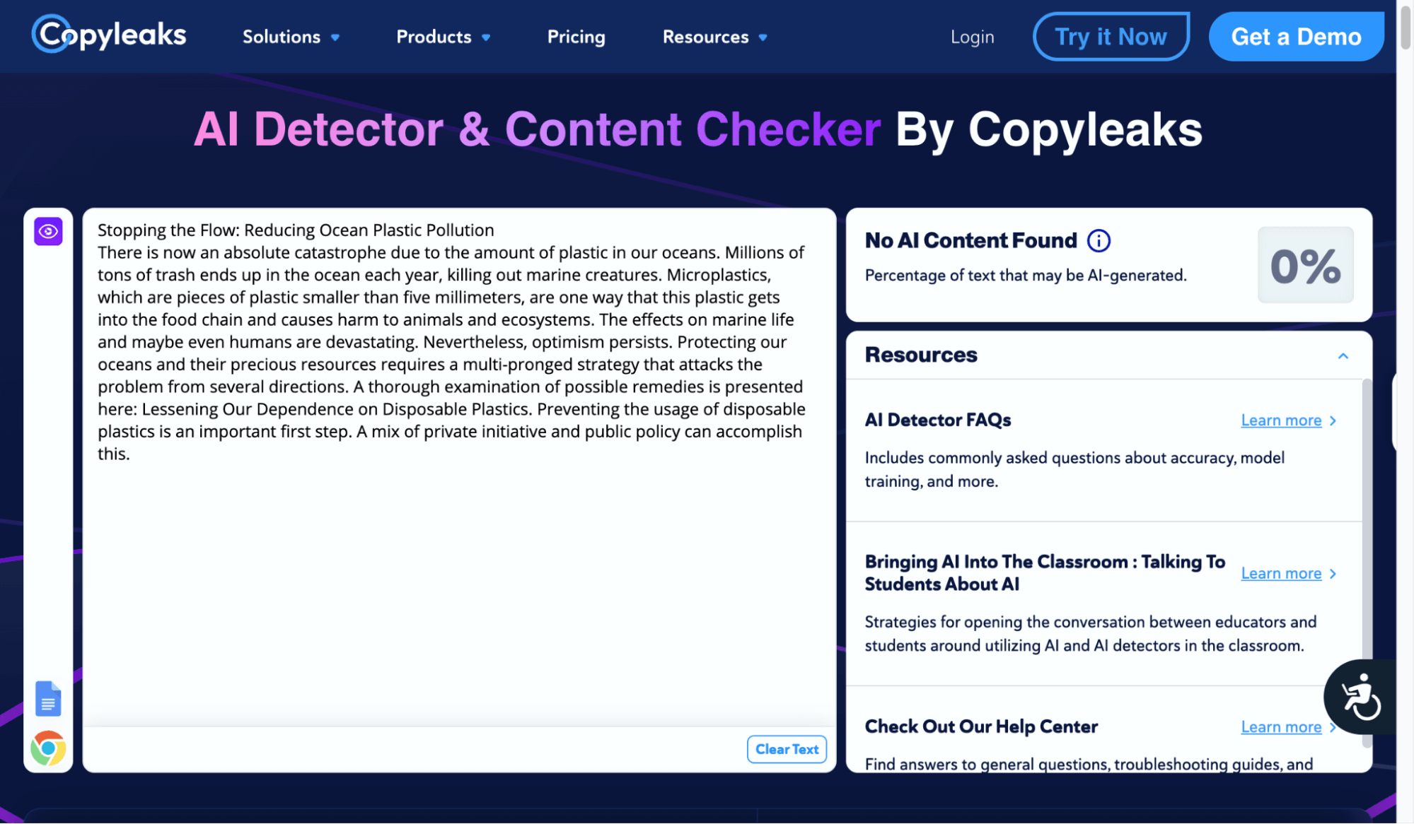 QuillBot Creative Mode can bypass Copyleaks