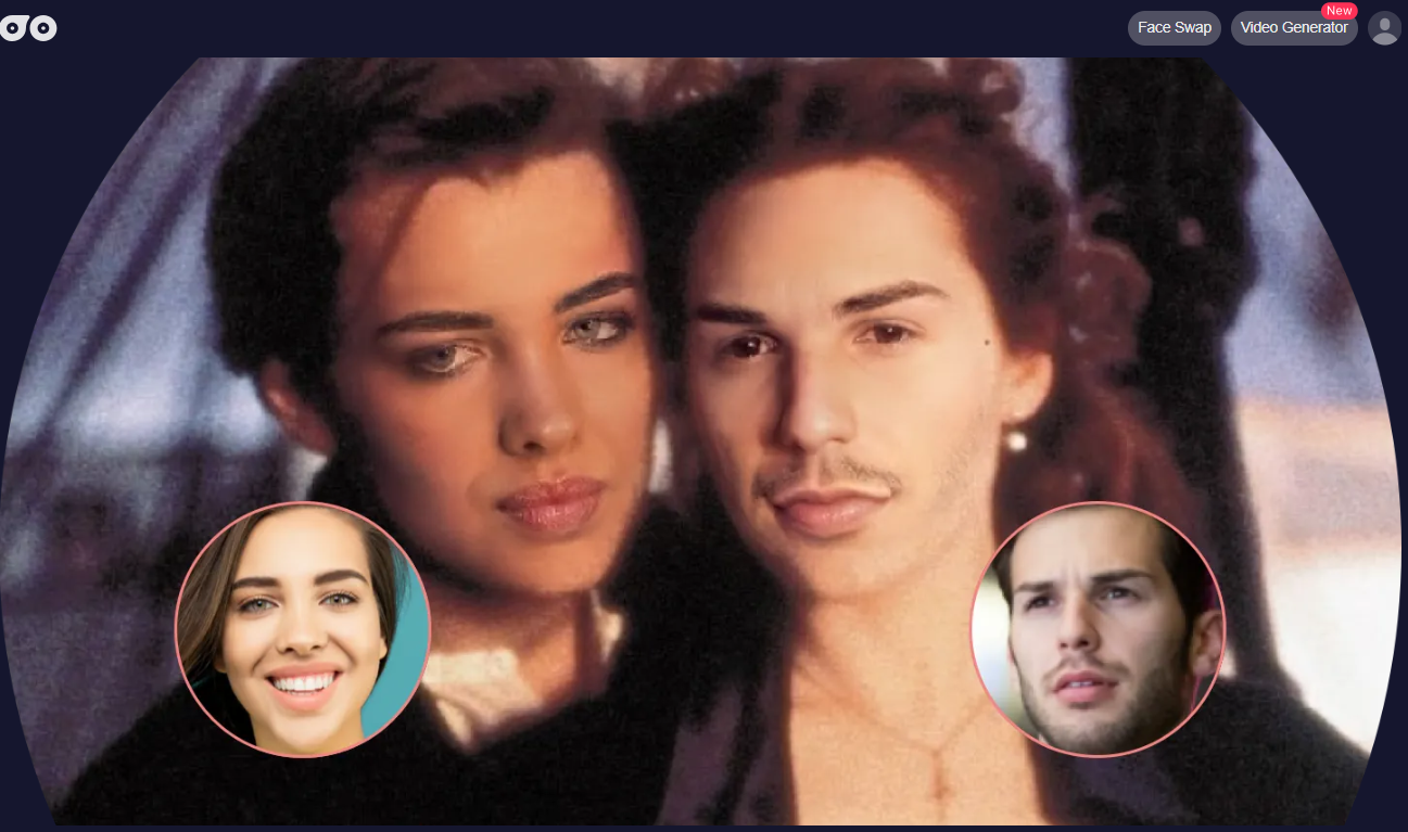 FaceMagic Fun Face Swapping Results