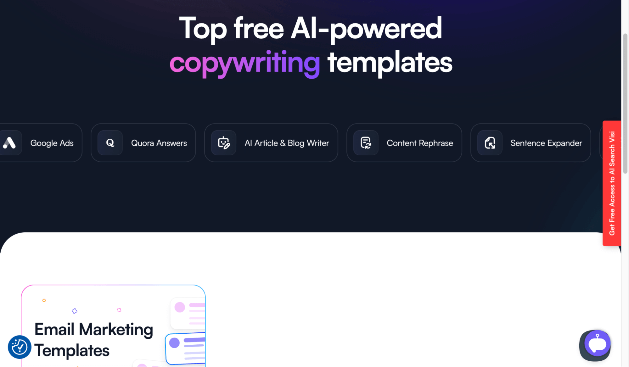 Writesonic vs Rytr: Free Templates by WriteSonic