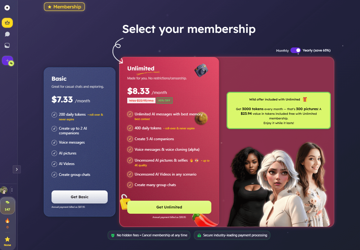 Pricing Plans of Nastia AI