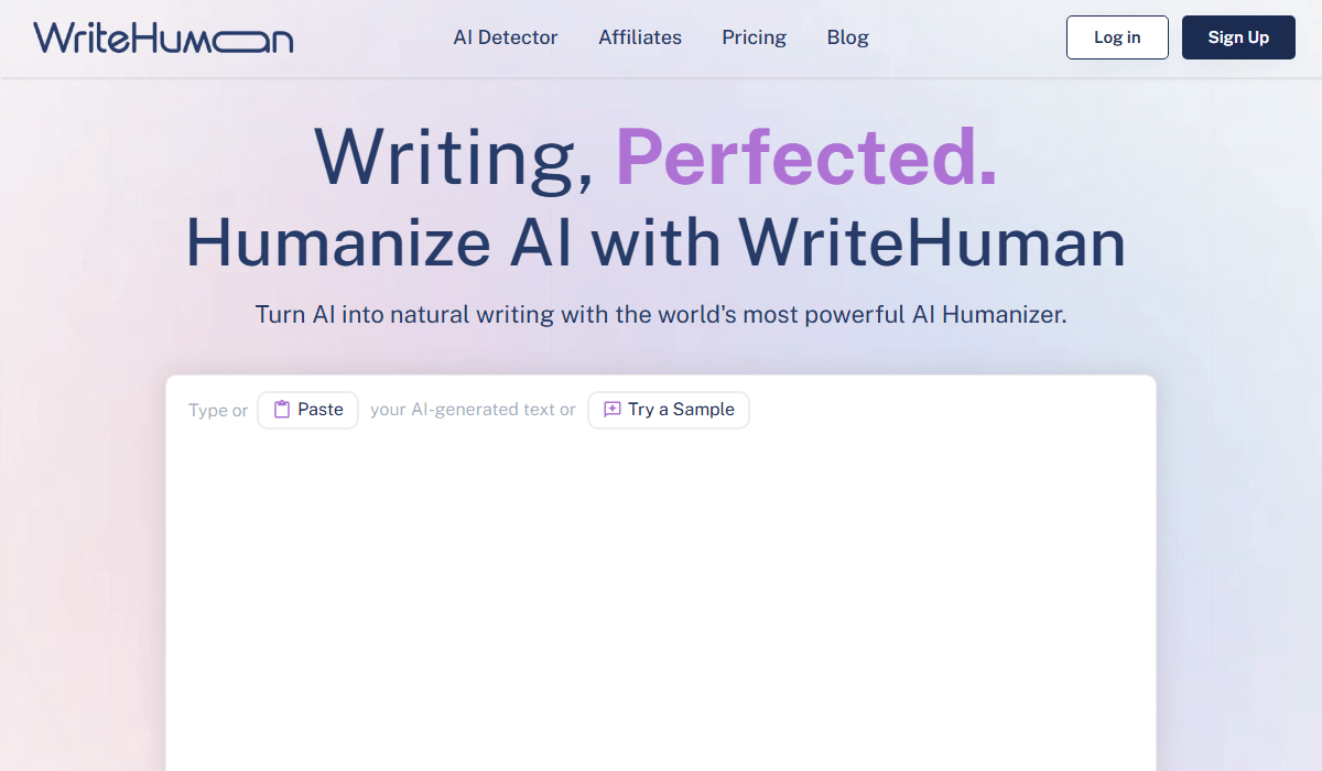 WriteHuman—A StealthWriter Alternative built for individual creators