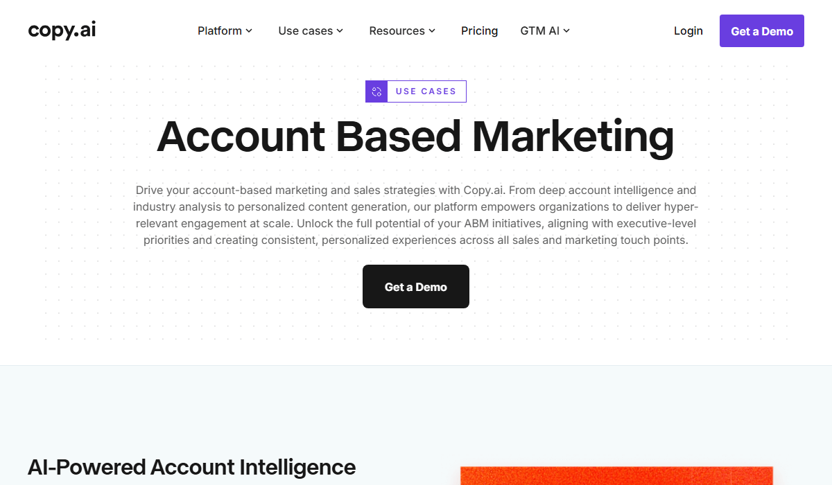 ABM helps craft personalized emails for key clients