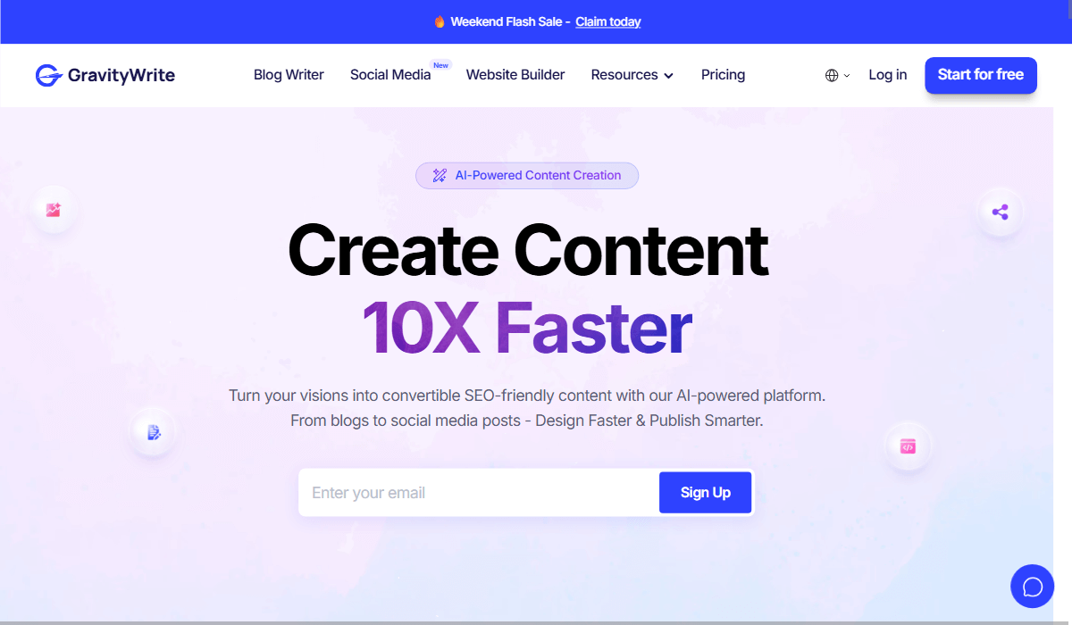GravityWrite is an affordable tool with great features