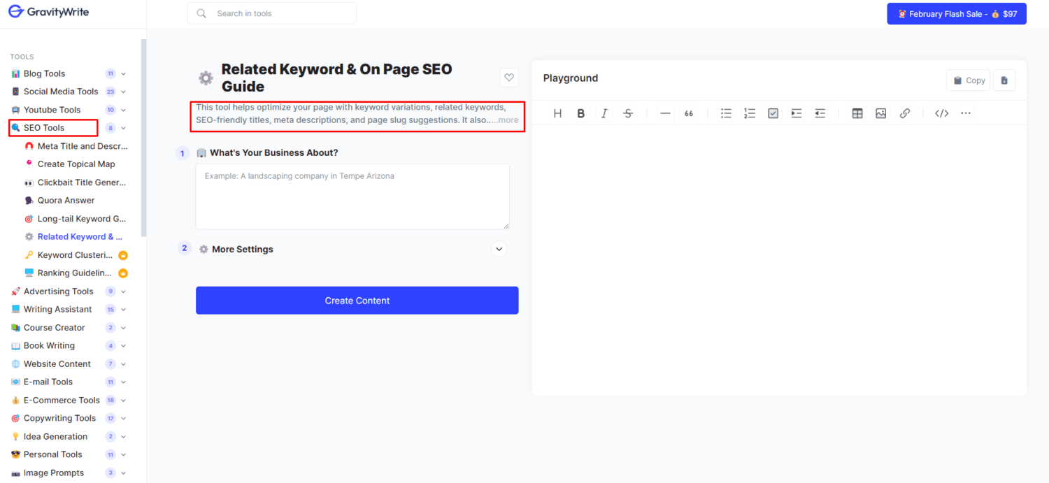 GravityWrite vs ChatGPT: Gravitywrite SEO Tools