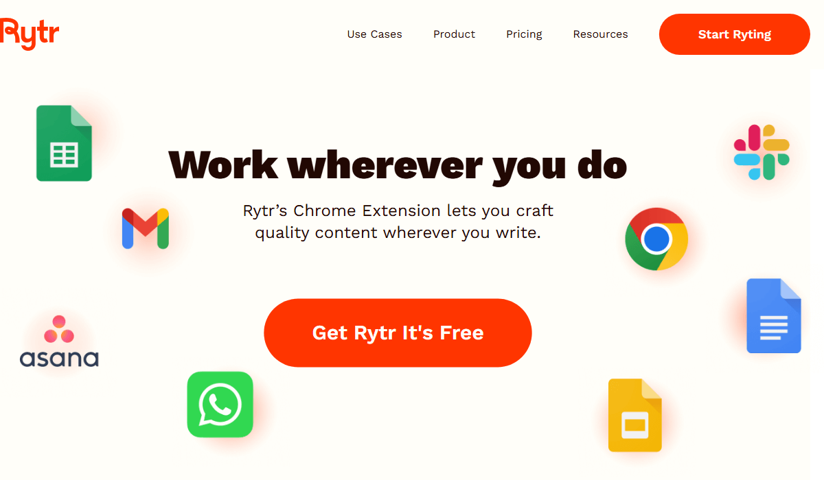 Rytr’s Chrome extension simplifies writing across multiple platforms