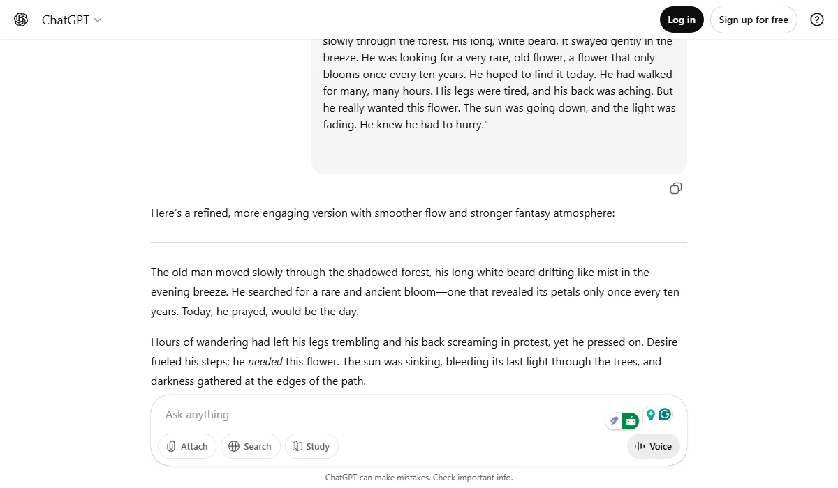 ChatGPT excels at interactive editing but lacks precision