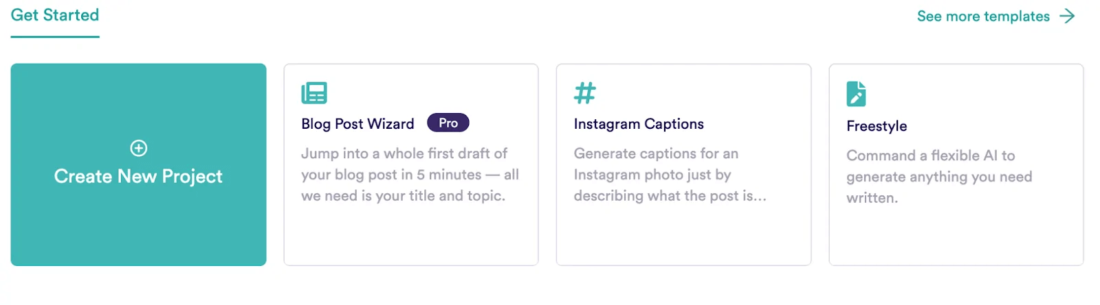 Copy.ai quickly creates full blog drafts with no word limits