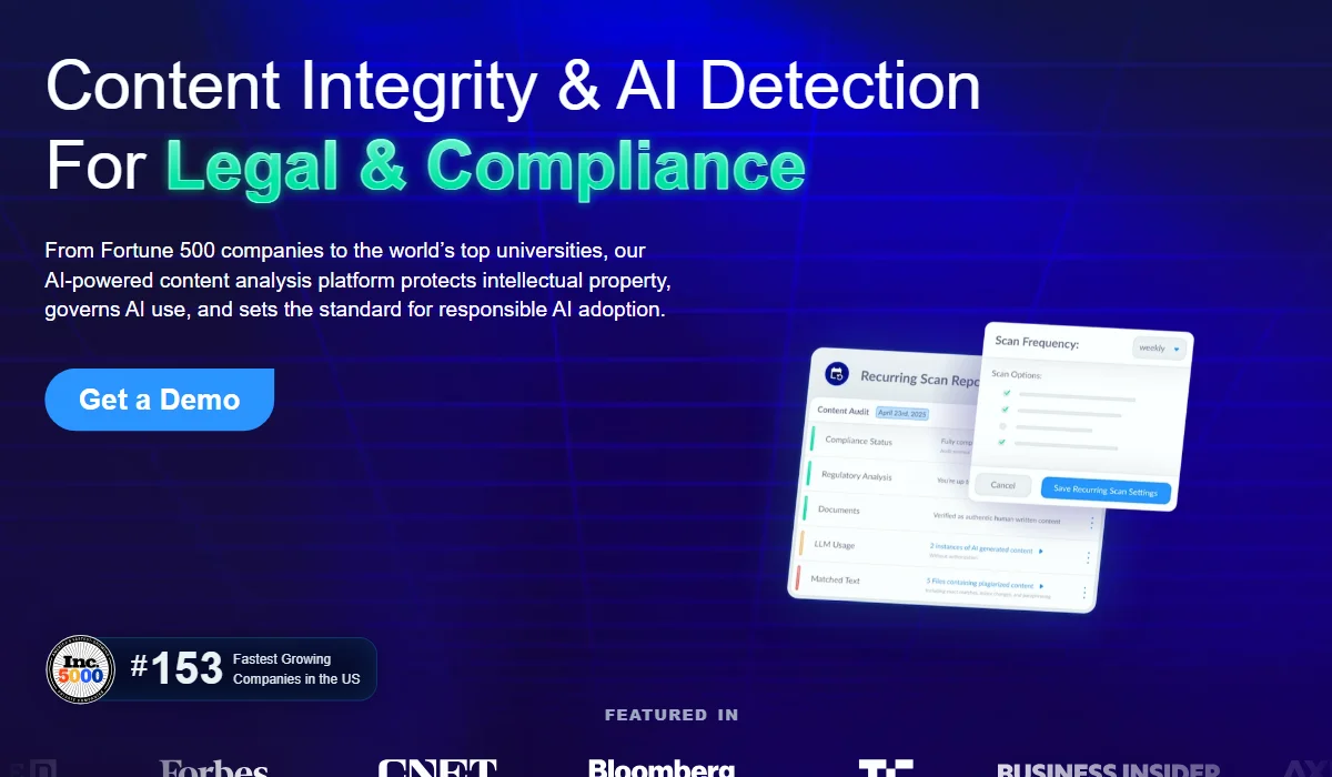 CopyLeaks verifies content integrity and detects AI