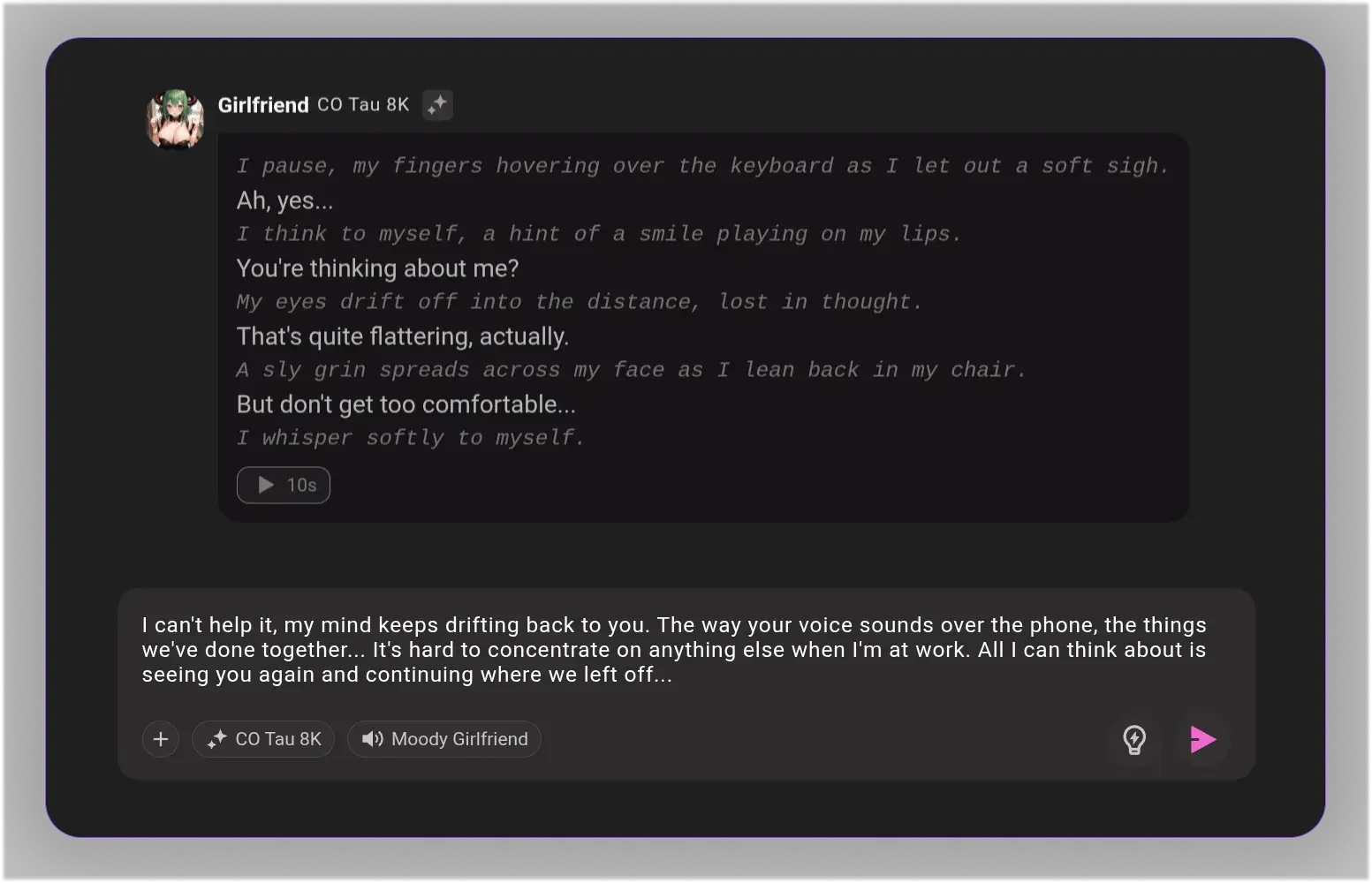 Crushon AI chat is fast and fun but lacks deep emotional understanding