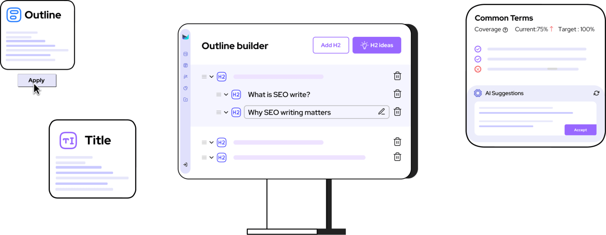 Outranking’s AI SEO analyzes E-E-A-T and content structure