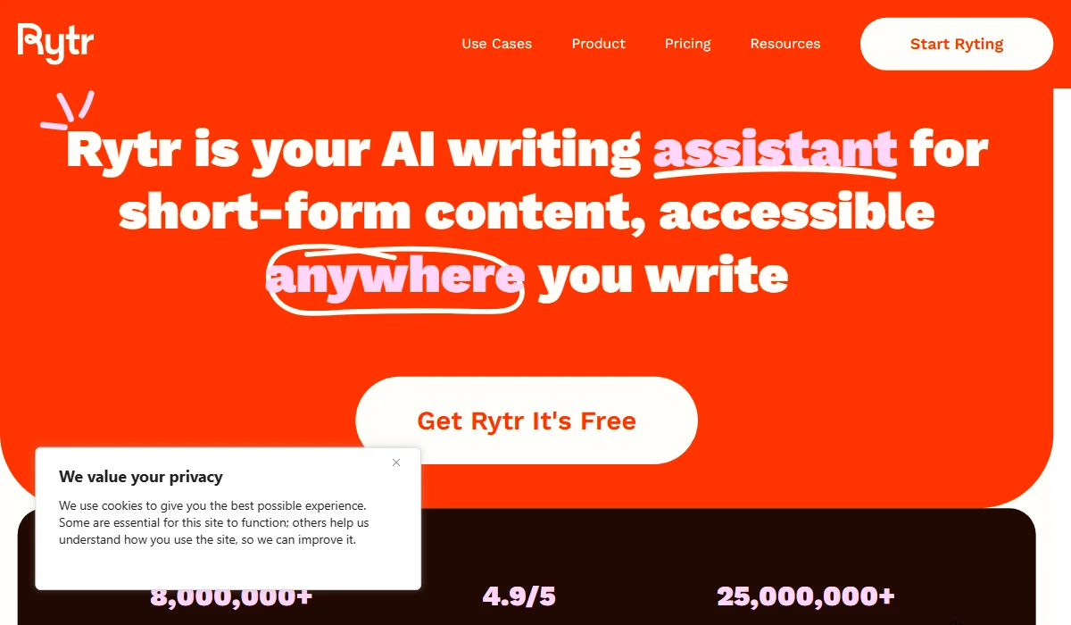 Rytr is a budget-friendly, versatile tool for beginners