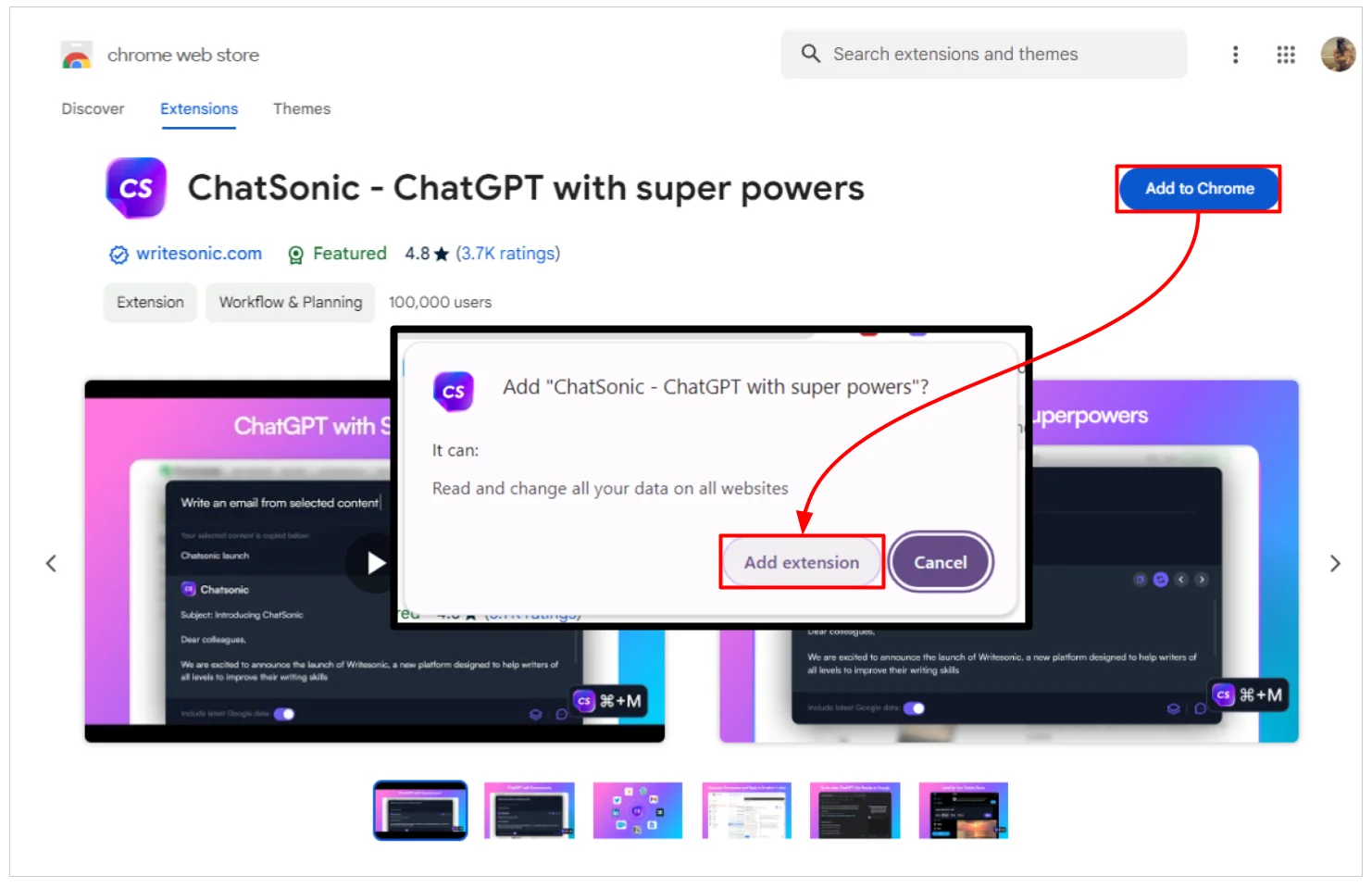 Writesonic Chrome Extension aids research but slows content work