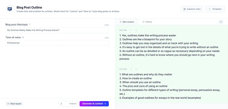 Jasper produces clear, conversion-focused, and professional marketing prose.