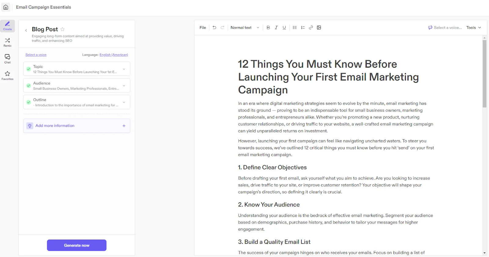 Jasper dominates long-form marketing and SEO content with unlimited words.