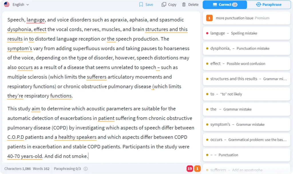 LanguageTool offers unlimited paraphrasing but lacks Grammarly's generative AI.