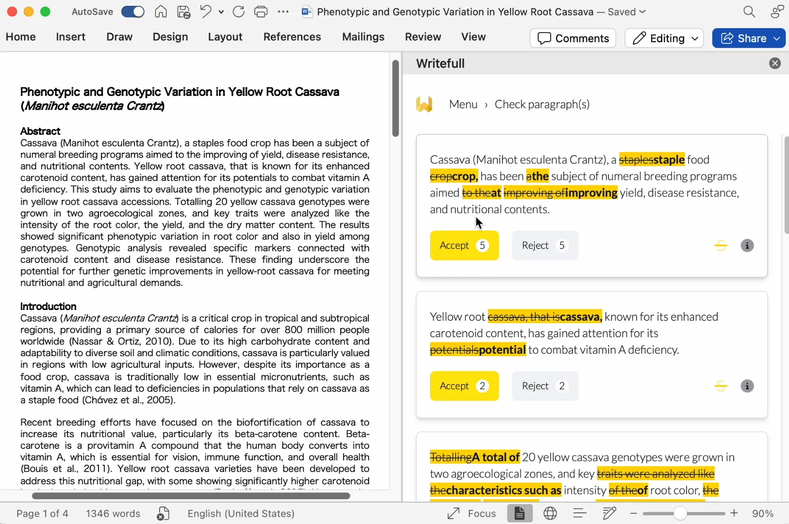 Writefull provides Language Search and academic paraphrasing. 